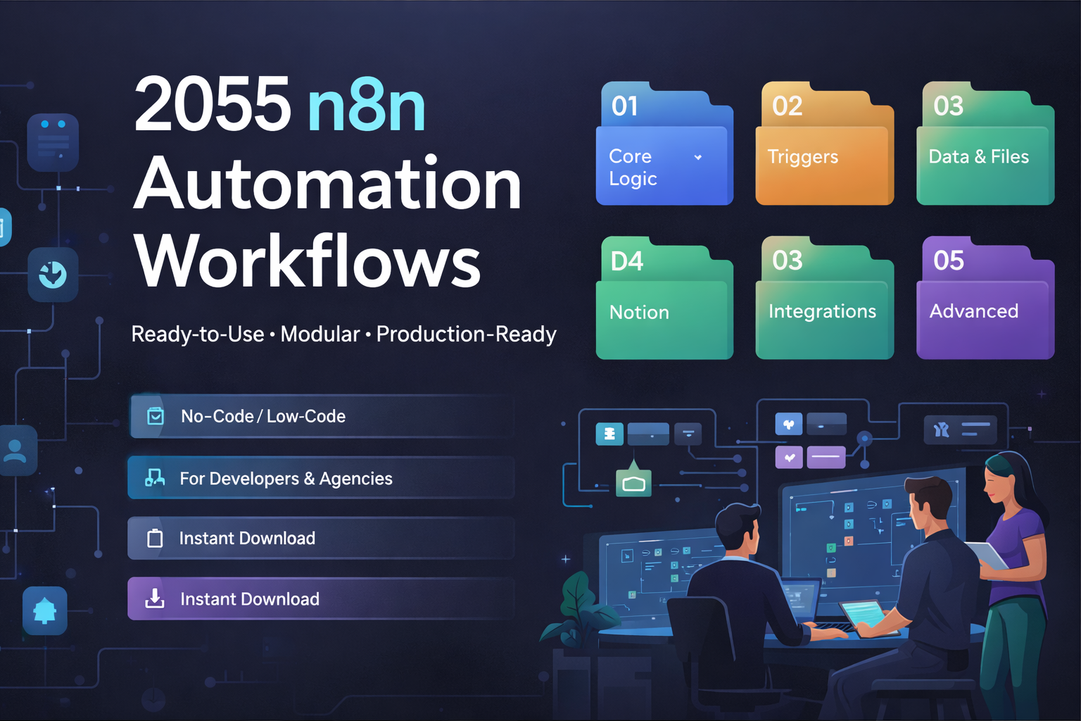 2055 n8n automation workflows pack
