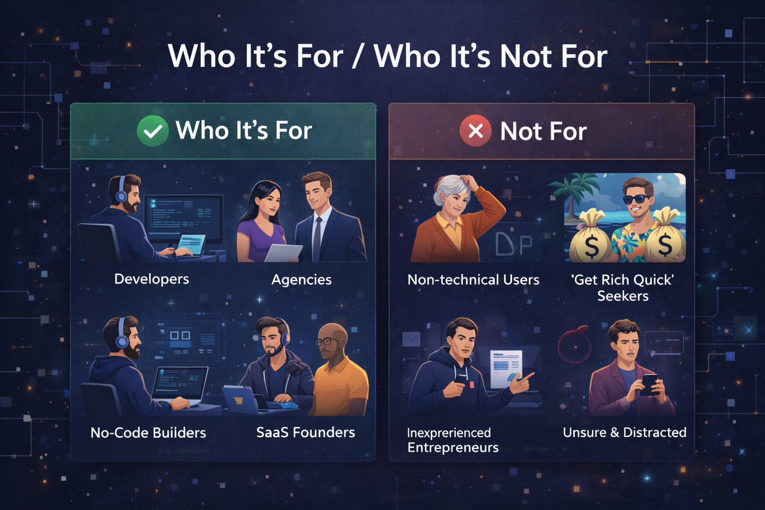 Who this n8n workflows pack is for