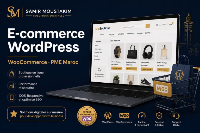 Boutiques WooCommerce pour PME au Maroc
